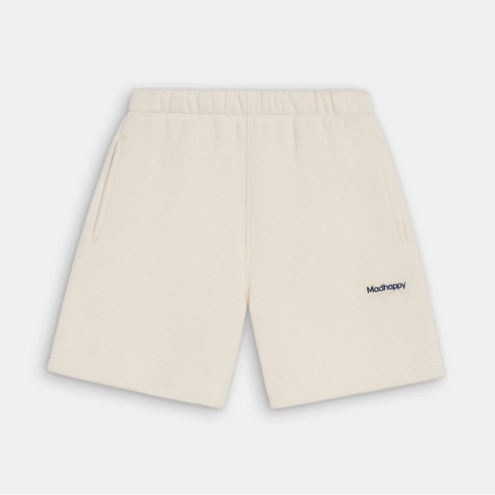 madhappy Classics Cream Fleece Shorts